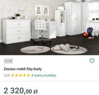 meble dziecięce filipek białe