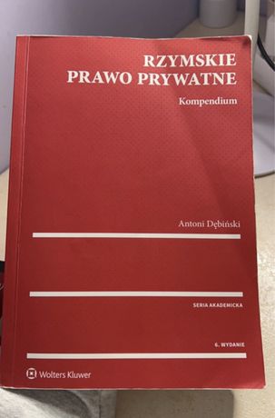 Rzymskie prawo prywatne Antoni Dębiński