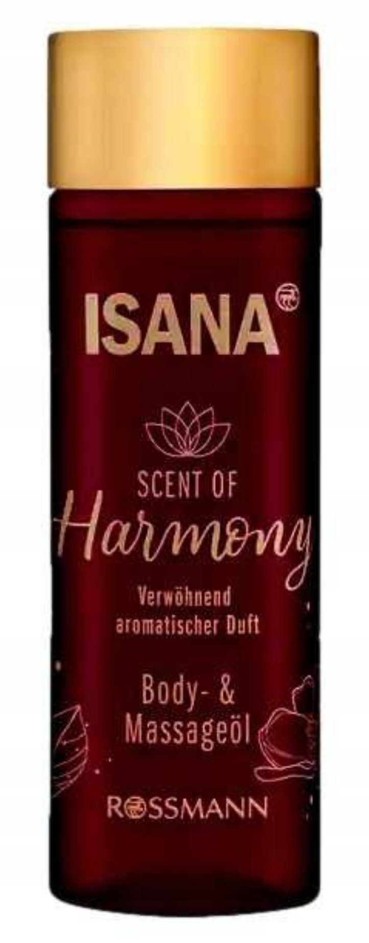 NOWY olejek do masażu Isana Scent of Hormony 100ml