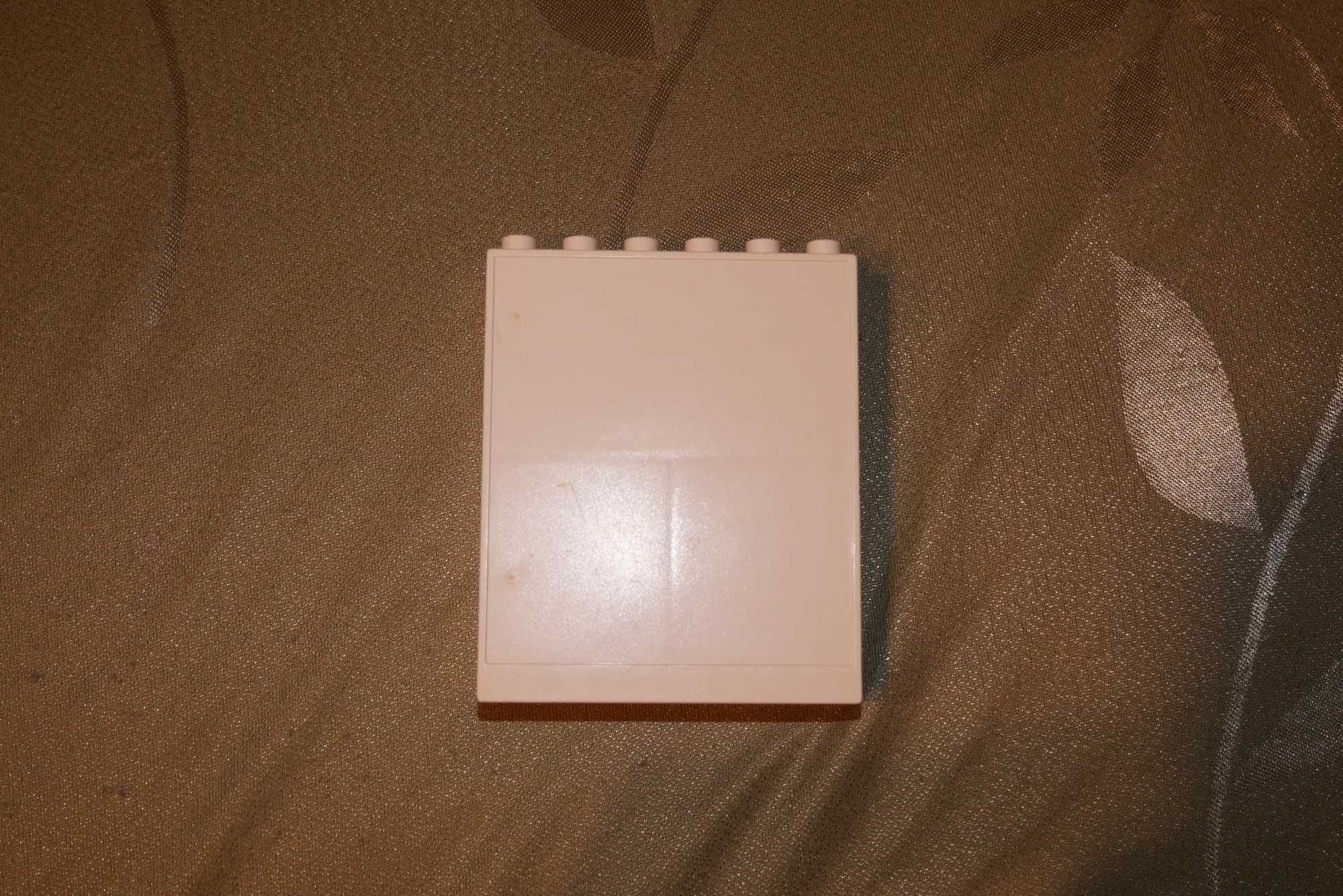Lego Duplo klocek biała szafa półka półki słupek słup + szyba niebiesk
