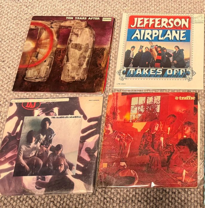 Моно записи Traffic Mandrake Memorial Beales Jimi Hendrix та інші LP