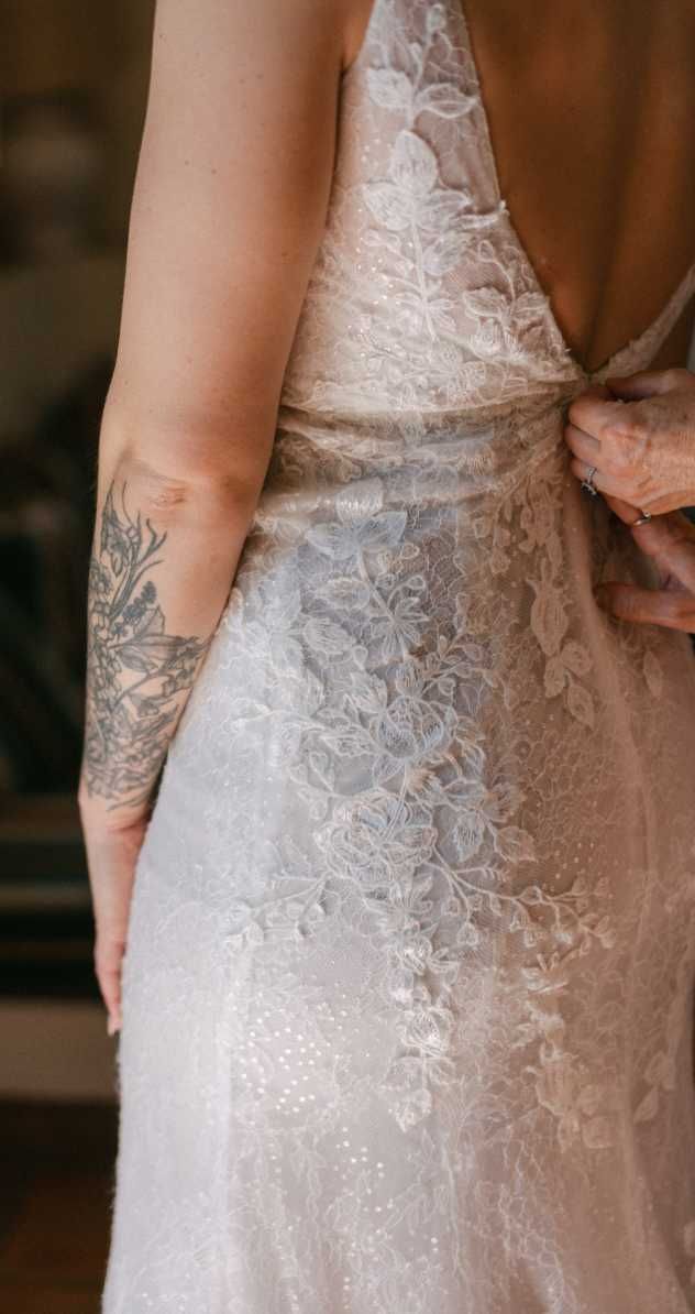 Vestido de Noiva Nicole Milano – Modelo Sereia com Saia Removível (44)