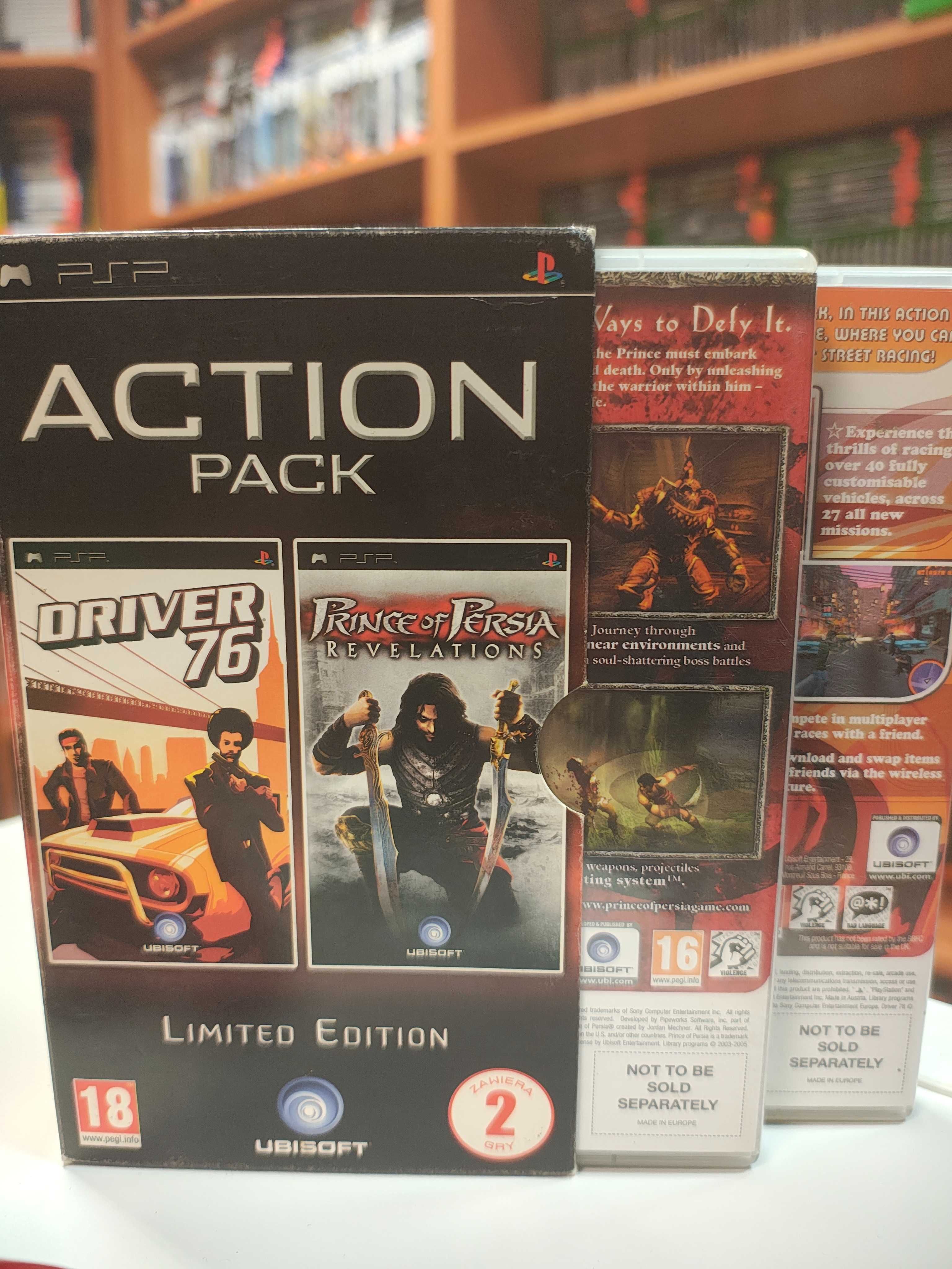 Limitowana Driver76 + Prince of Persia: Revelation PSP SklepRetroWWA
