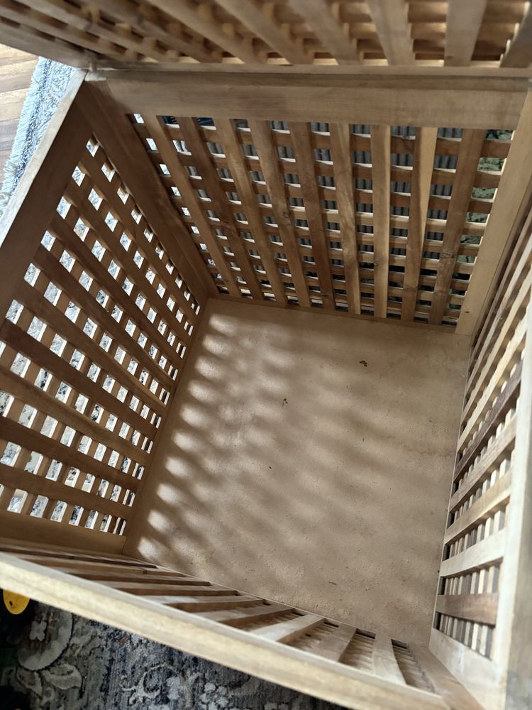 Skrzynia Ikea HOL 50x50x50 na kołeczkach