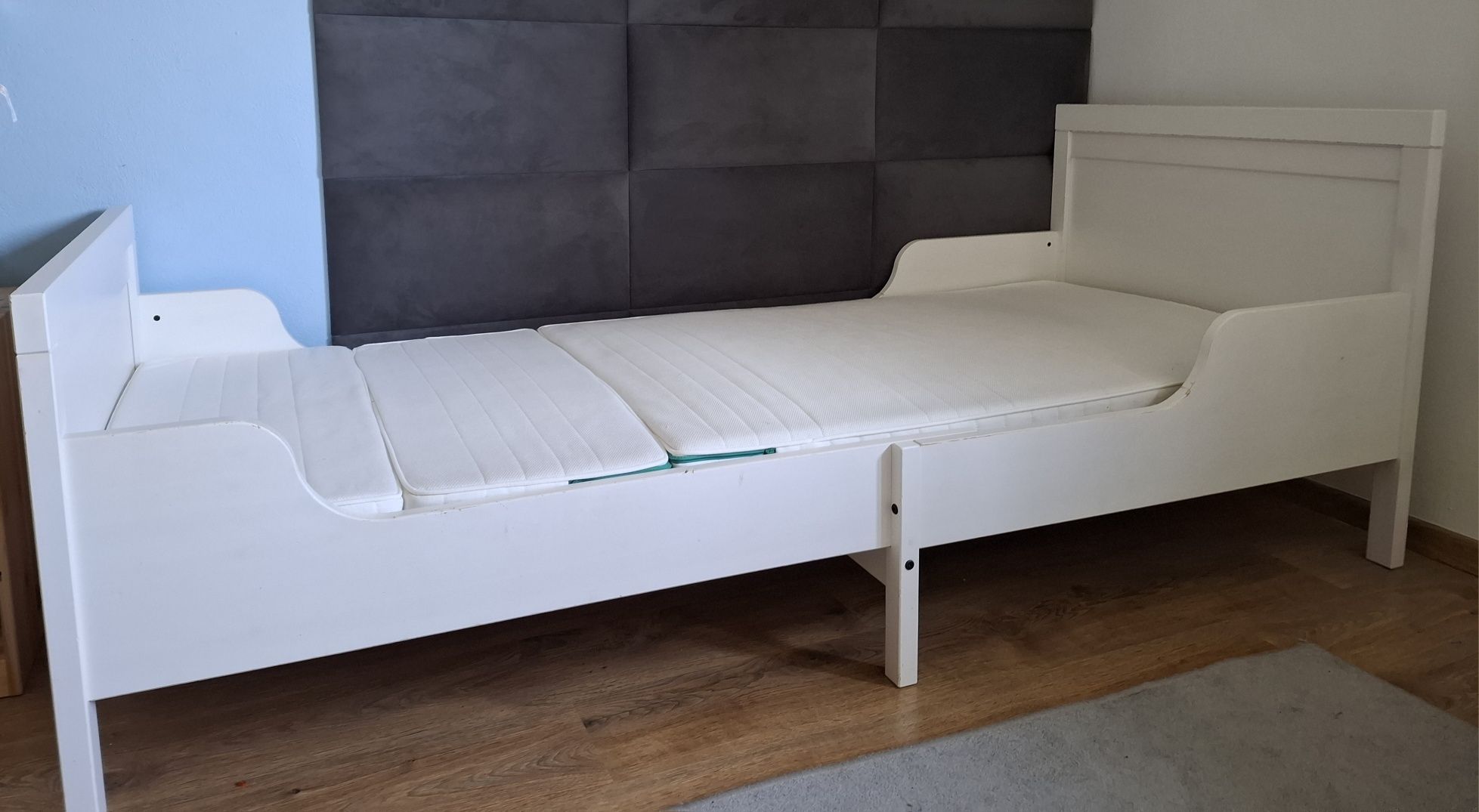 Łóżko SUNDVIK z materacem 80x200