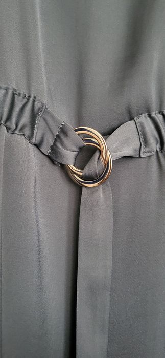 Vestido acetinado H&M