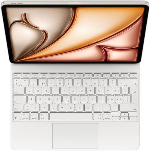 APPLE Magic Keyboard dla iPad Air 13-calowego M3 - Swiss - Biały