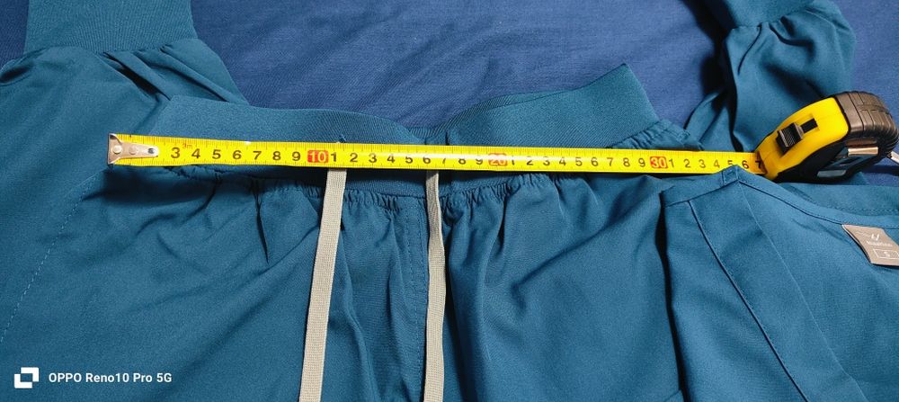 Mundurek medyczny morski , zestaw