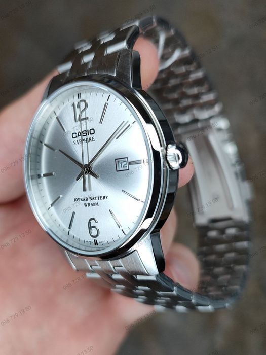 Годинник  Casio MTS-110D-7A Сапфір Оригінал Гарантія Касио