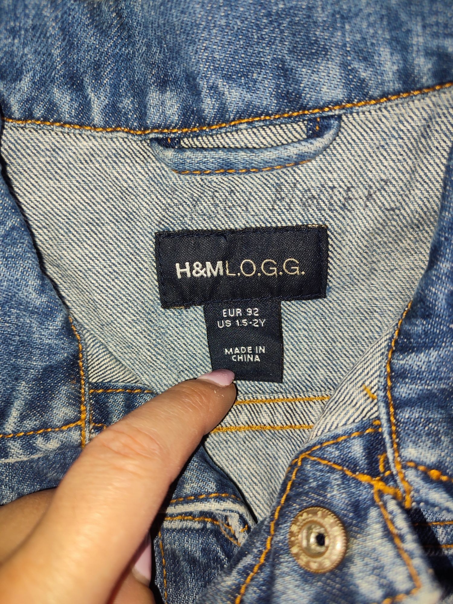 Kurtka jeansowa 92 h&m