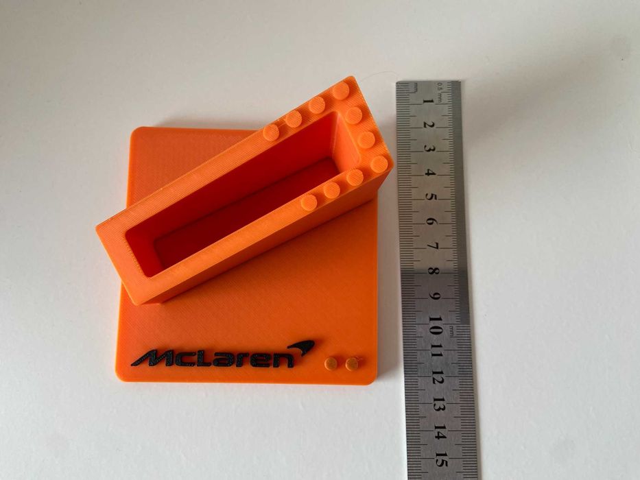 Suporte para LEGO Speed Champions - Carro de Corrida McLaren F1 Team