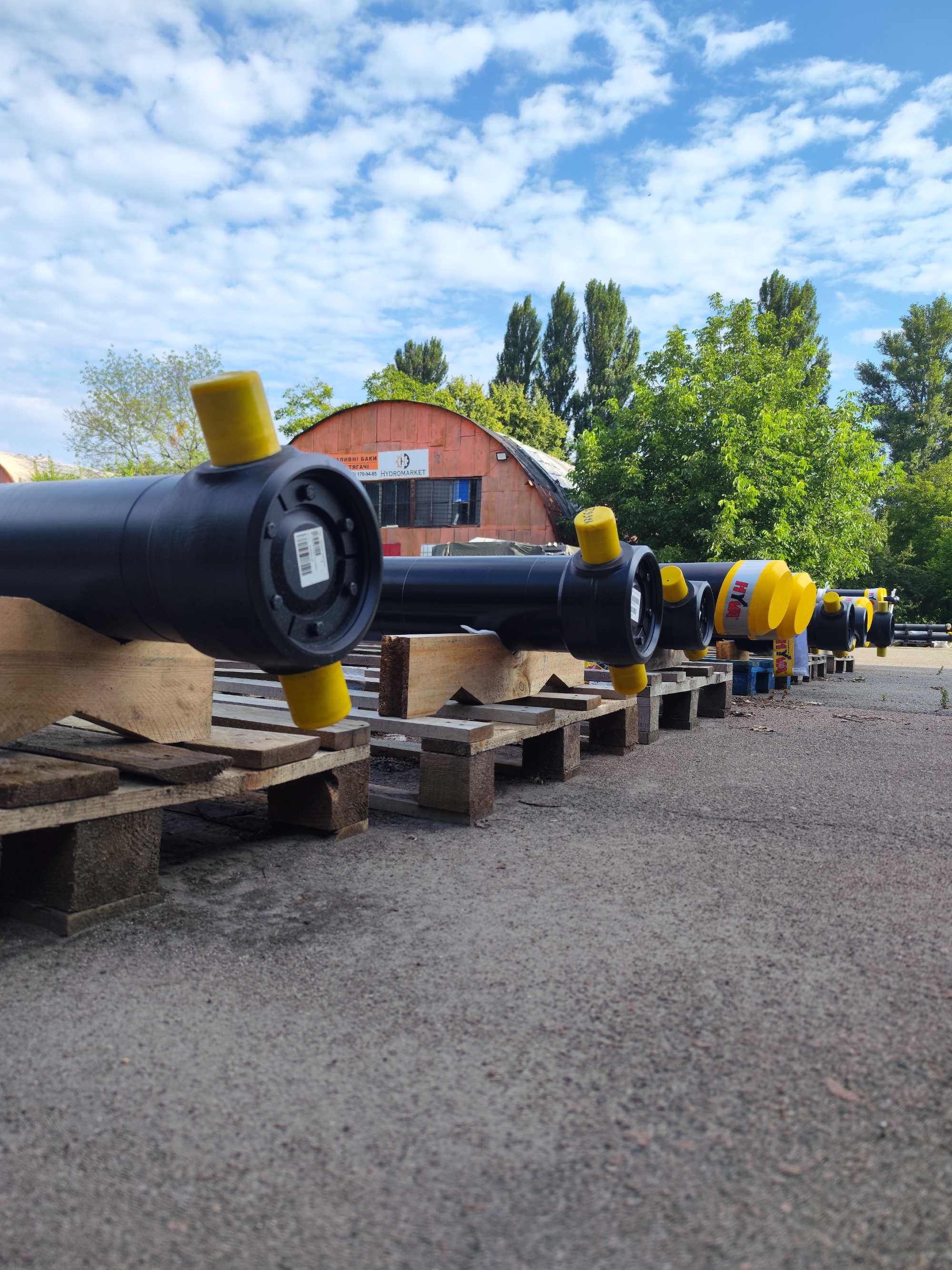 Гідроциліндр для самоскида новий HYVA UMB 169-6-2260-K258-50-3/4-HC