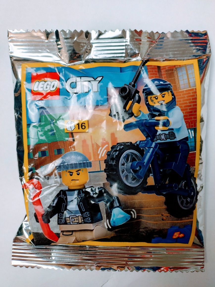 Klocki LEGO city policjant i złodziej figurki