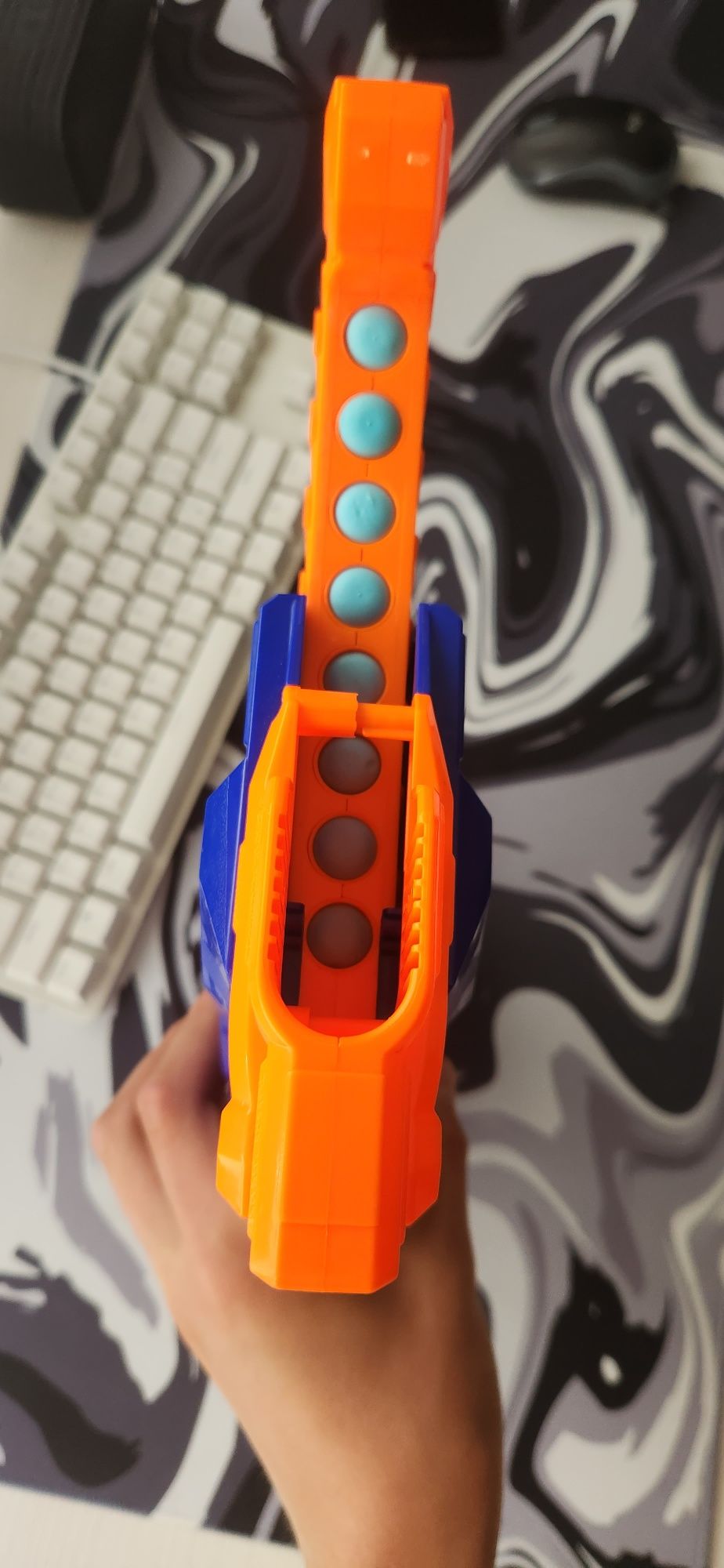 Бластер nerf elite rukkus ics-8