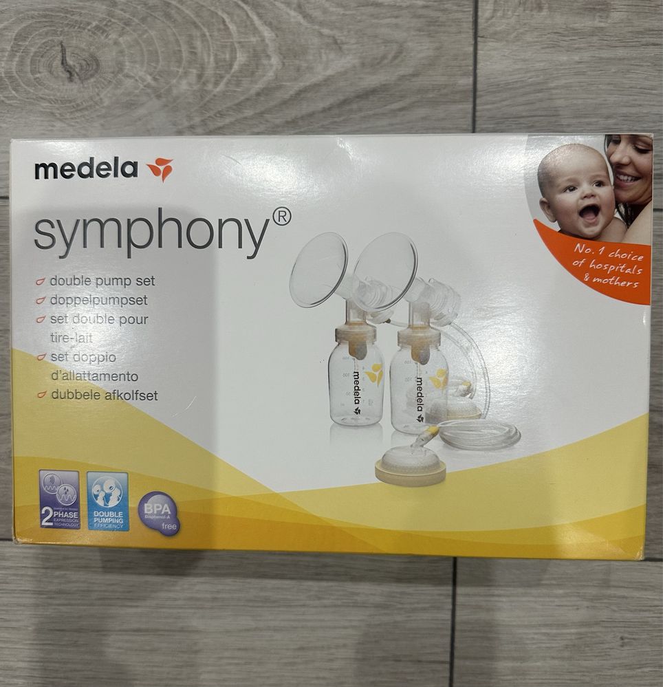 Молоковідсмоткувач Medela symphony новий