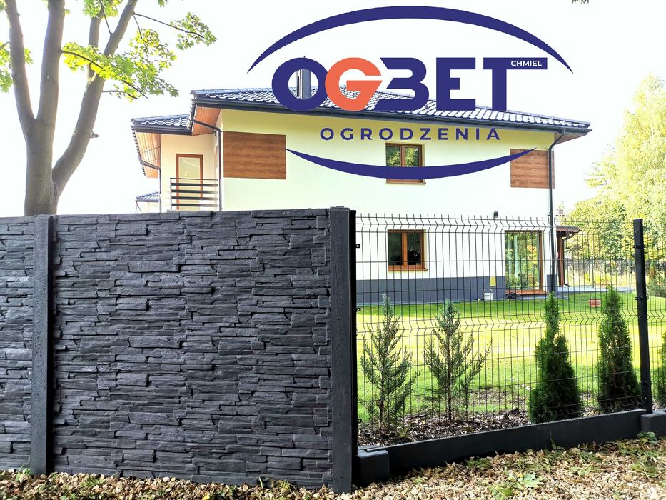 OGRODZENIA PANELOWE Panel Podmurówka Ogrodzenie Montaż Panele Przęsła