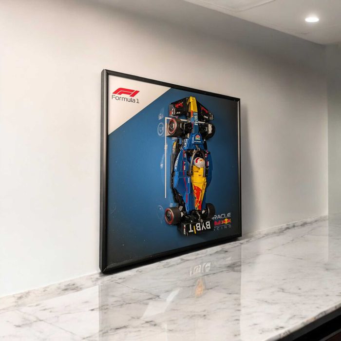 АРТ Рамка 2в1 для LEGO Speed Champions F1 Oracle Red Bull (77243) 2024