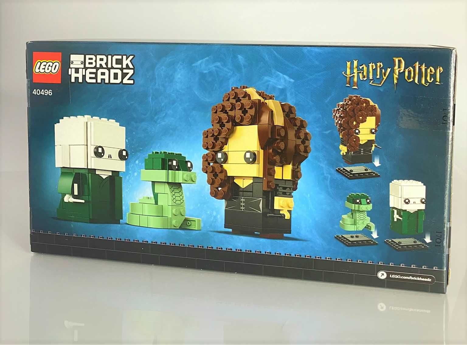 LEGO BrickHeadz 40496 Voldemort, Nagini i Bellatrix