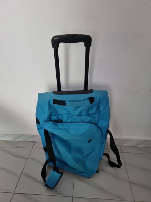 Ручна поклажа 51×36×23 ryanair wizzair Текстильна Сумка на 2х колесах