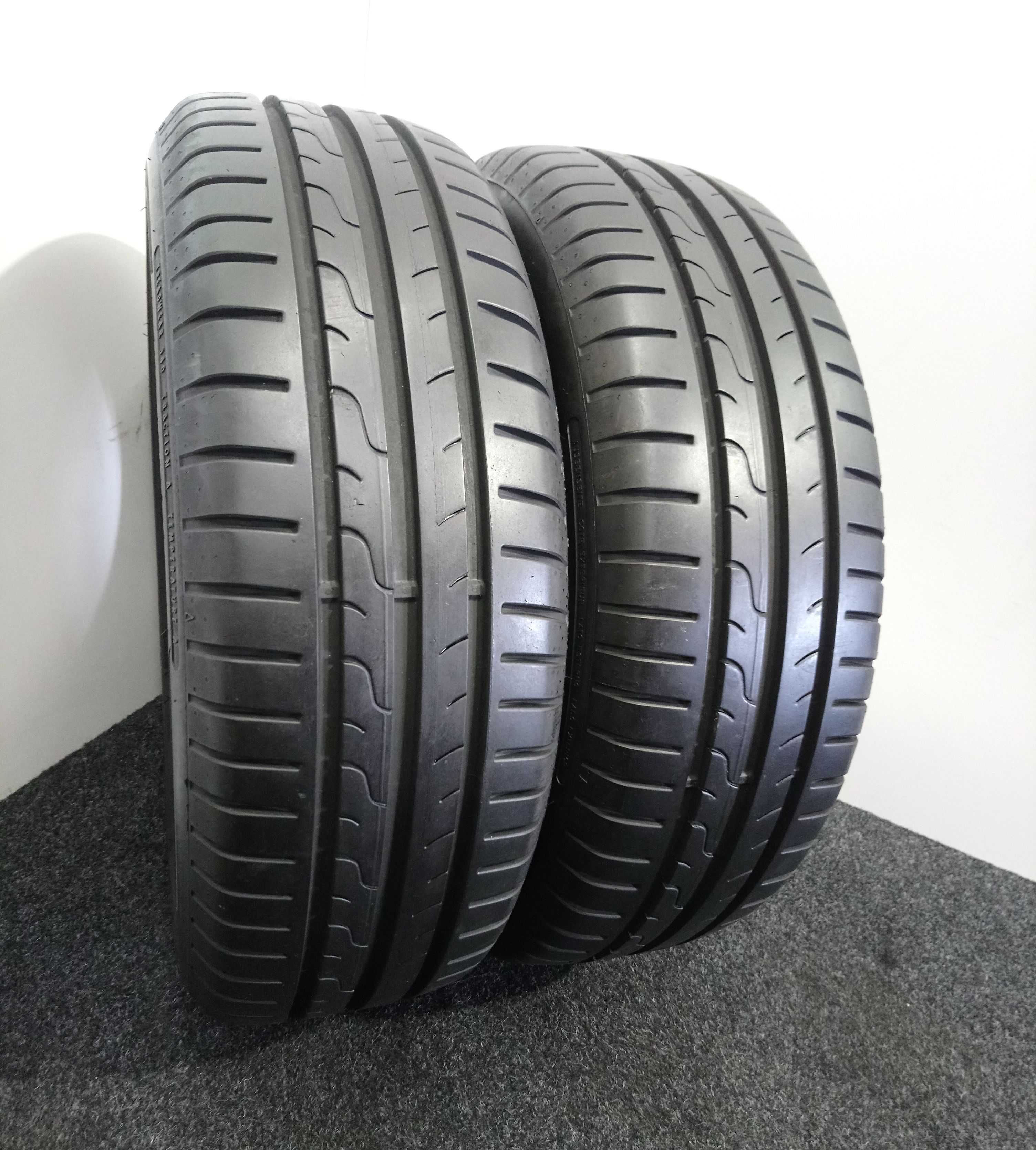 185/60R15 Dunlop Sport bluResponse // 7,2 mm jak NOWE