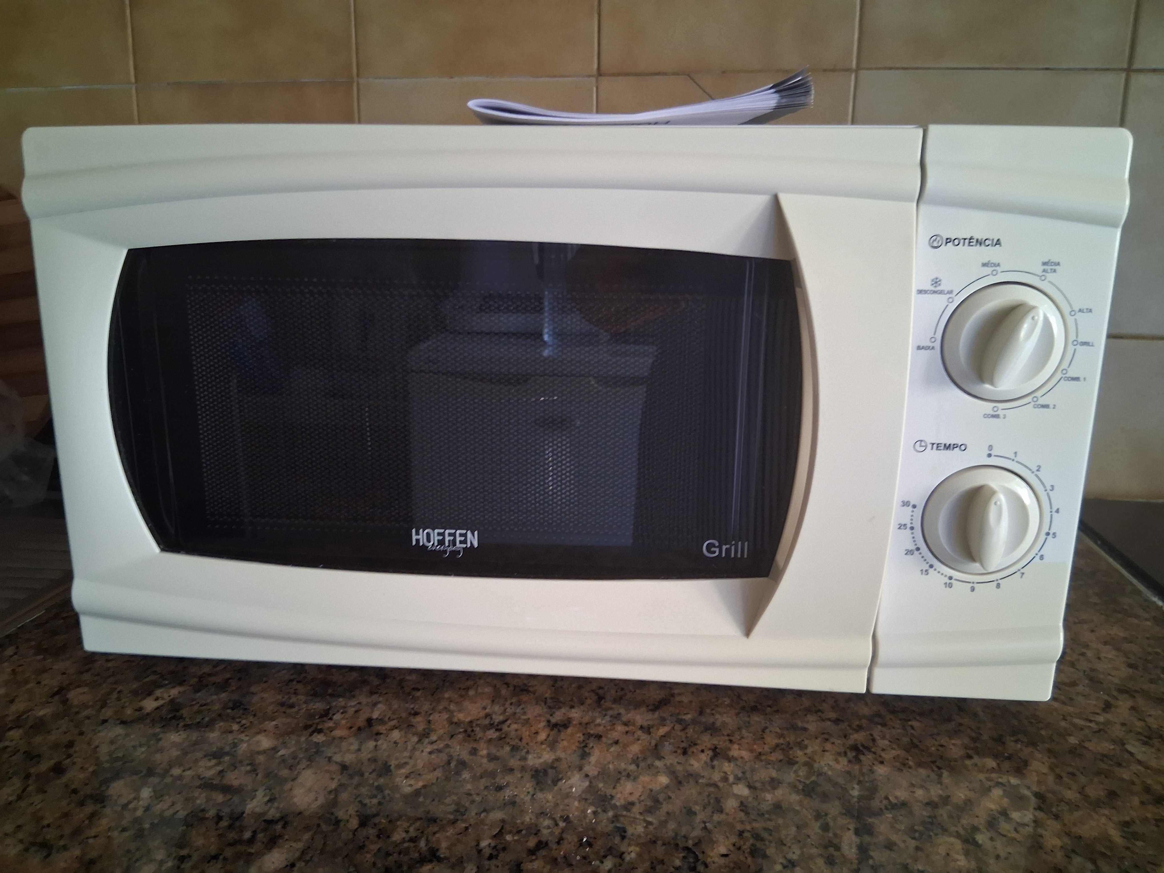 Micro-ondas Hoffen Everyday com grill 20L - Como novo