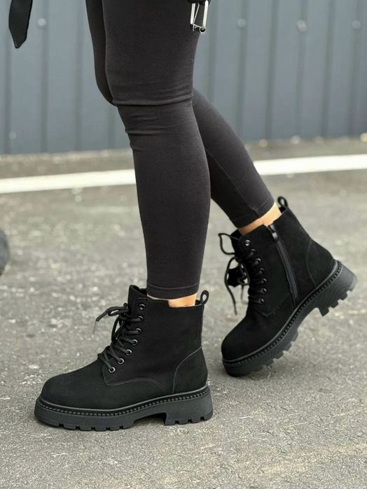 Женские Ботинки Зимние, зимние ботинки, черевики зимові, ботинки