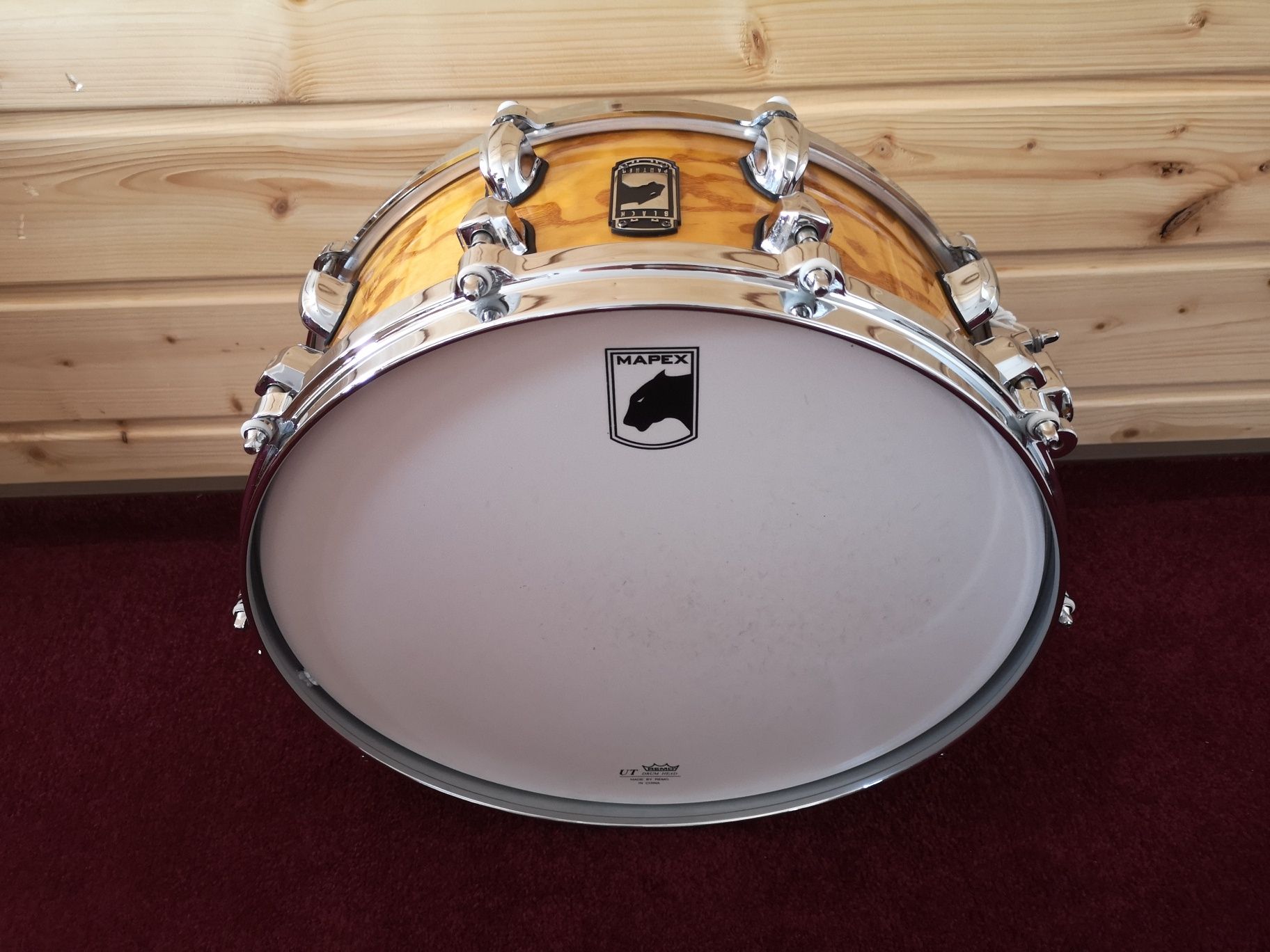 Werbel Mapex Black Panther 14"x5,5" Natural Ash Burl