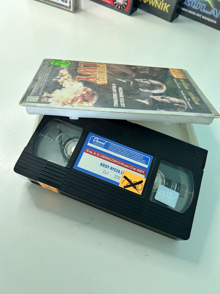 Kiedy ryczą lwy kaseta vhs