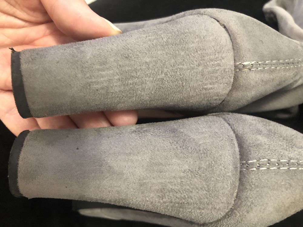Stuart Weitzman szare długie kozaki rozmiar 37