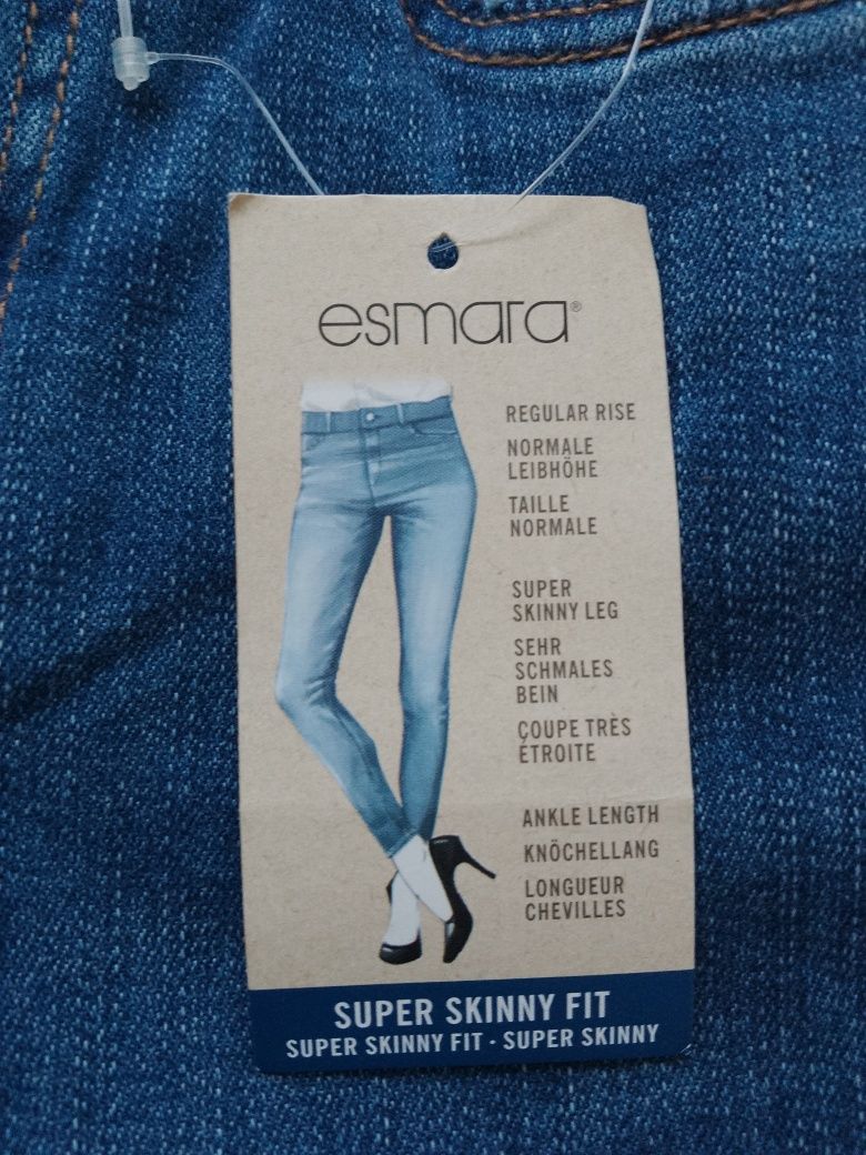 Nowe jeansy roz 36/38