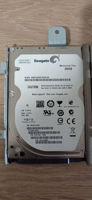 Vendo disco de portátil HDD 2.5" com Windows 7 instalado