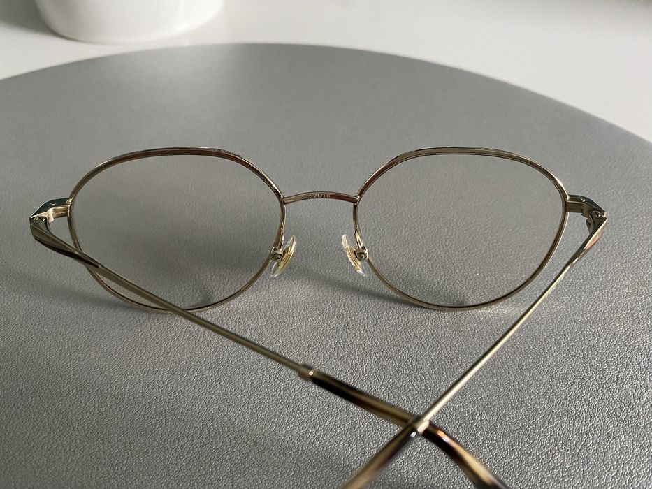 Oprawki damskie Vogue złote