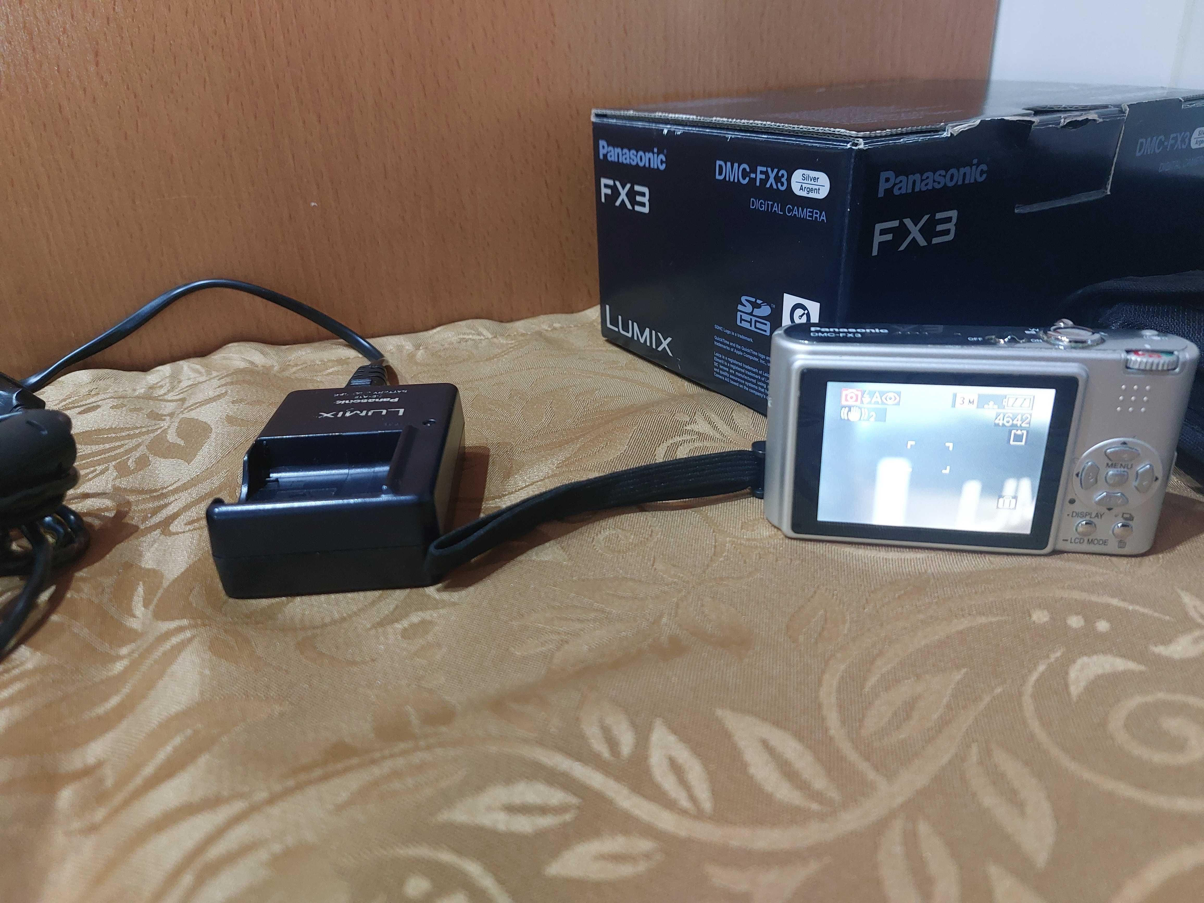 Máquina de filmar e fotografar PANASONIC DMC FX3 Máquina Digital