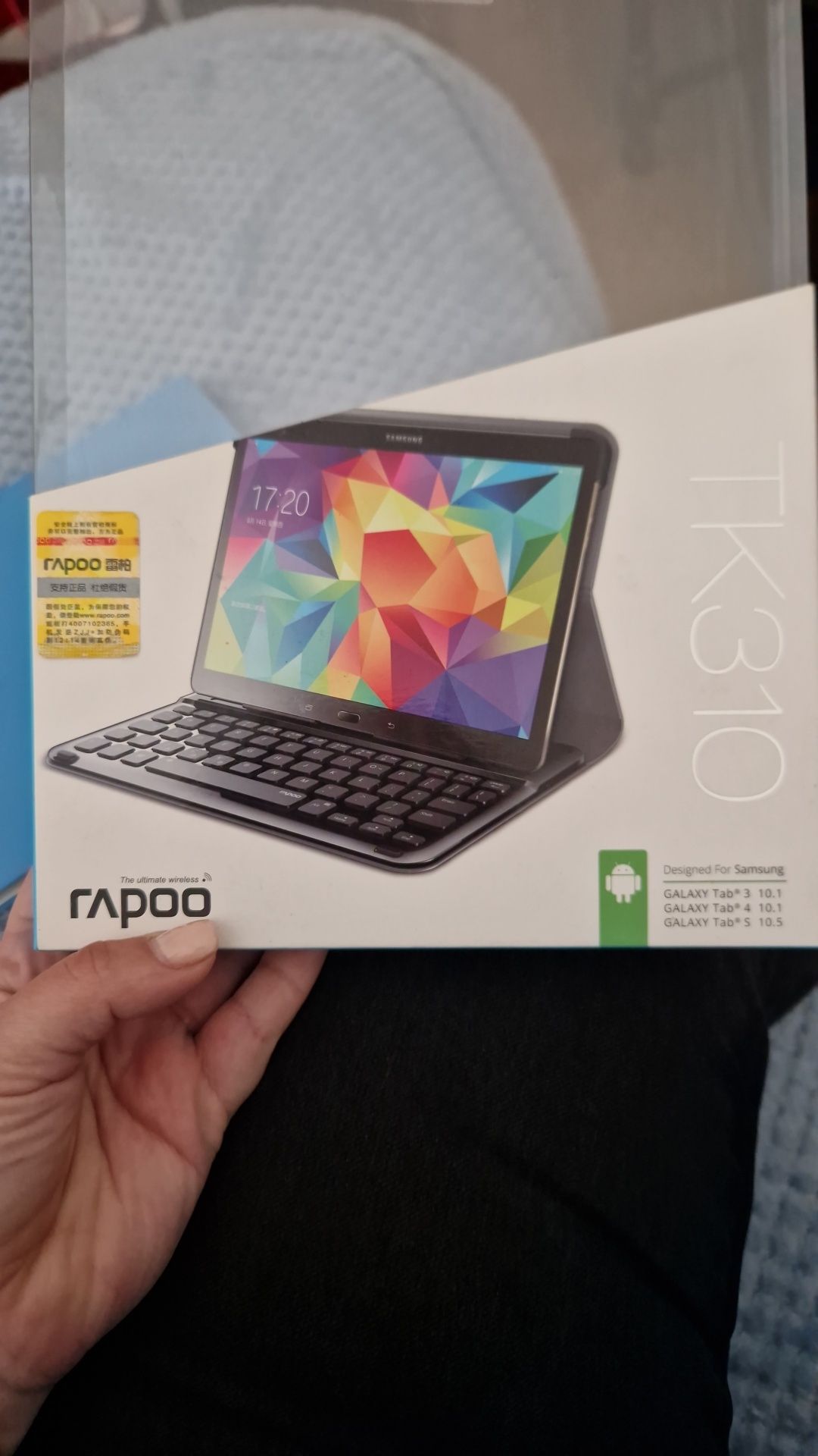 Rapoo TK310, capa com teclado para tablet