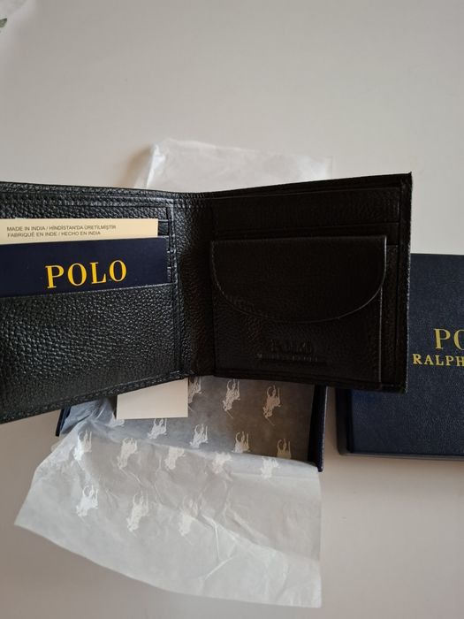 Nowy portfel męski Ralph Lauren