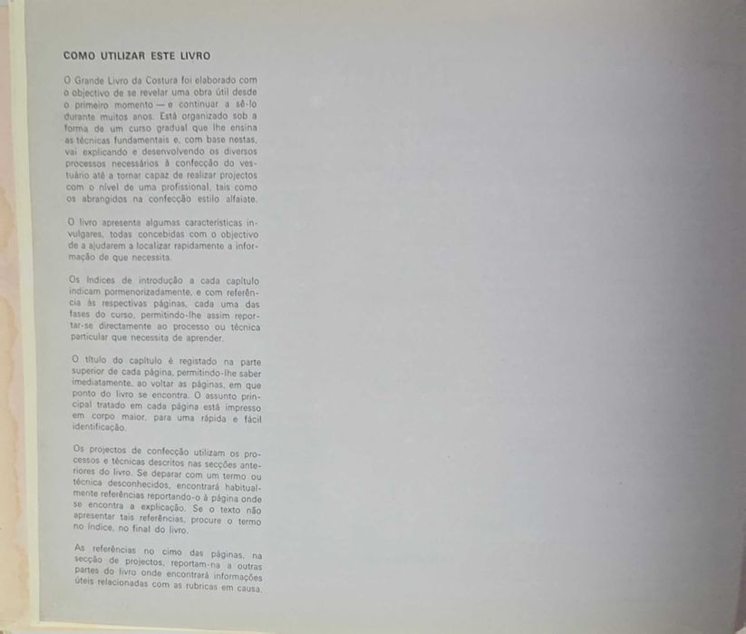 PA4 Livro - O grande Livro da Costura