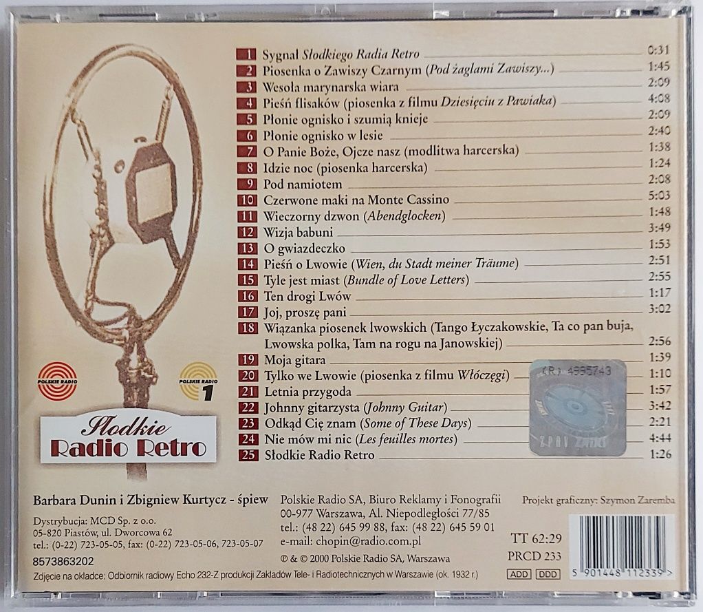Słodkie Radio Retro 2000r