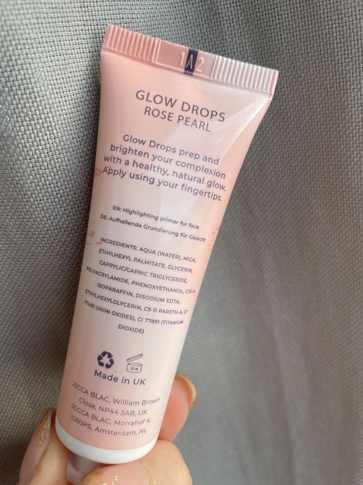 Jecca blac glow drops rose pearl