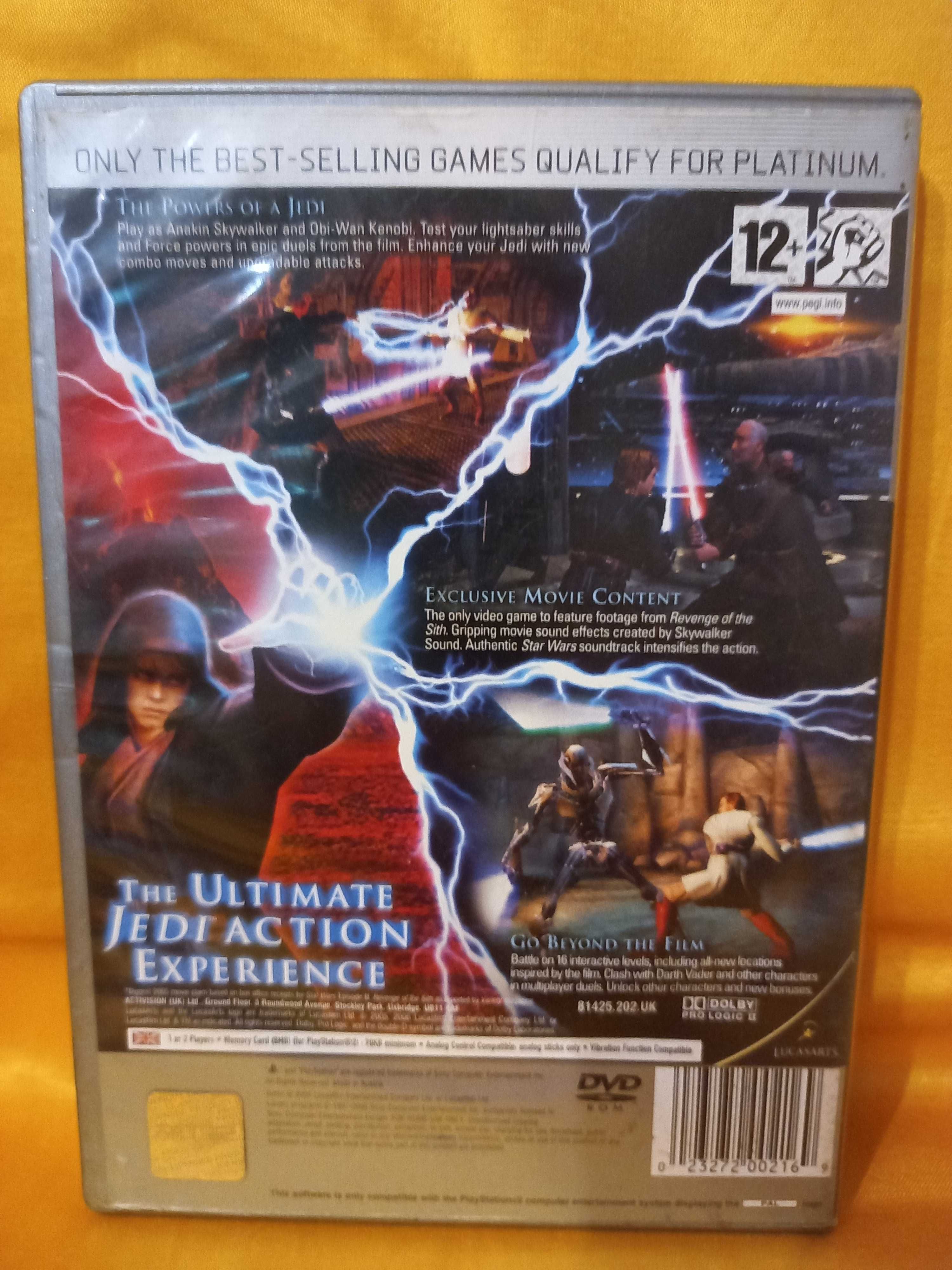 Gra Star Wars Episode III Revenge of The Sith PS2 PlayStation 2