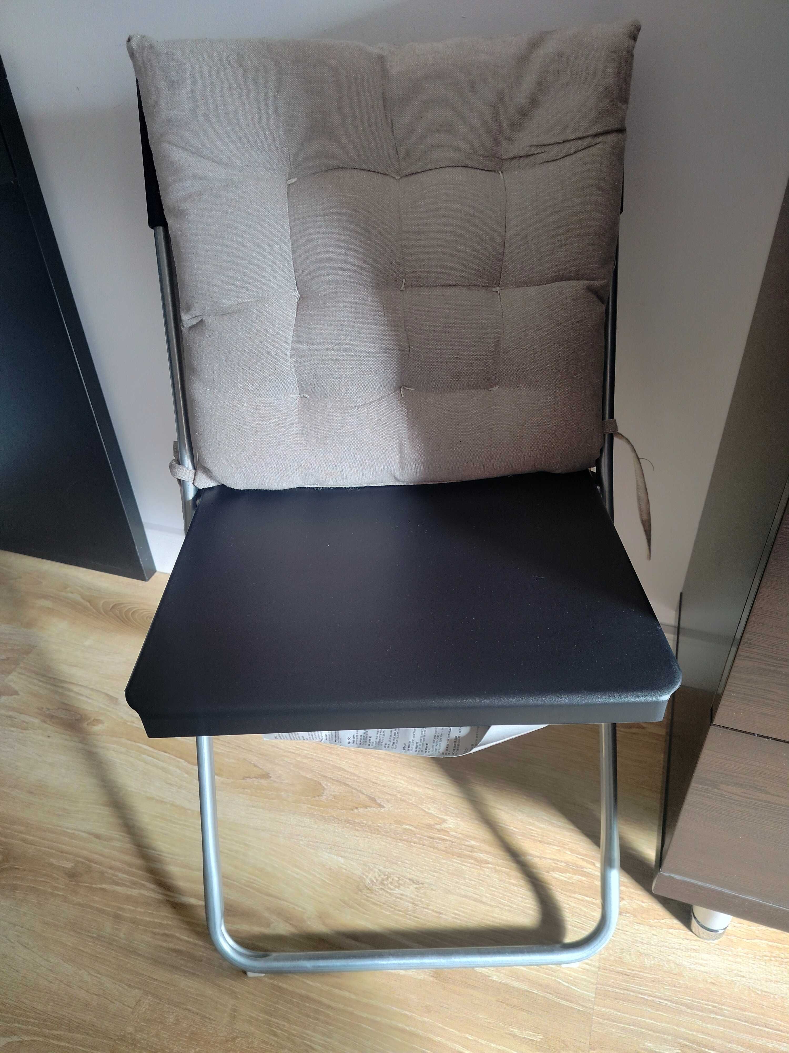 Biurko czarne + krzesło
