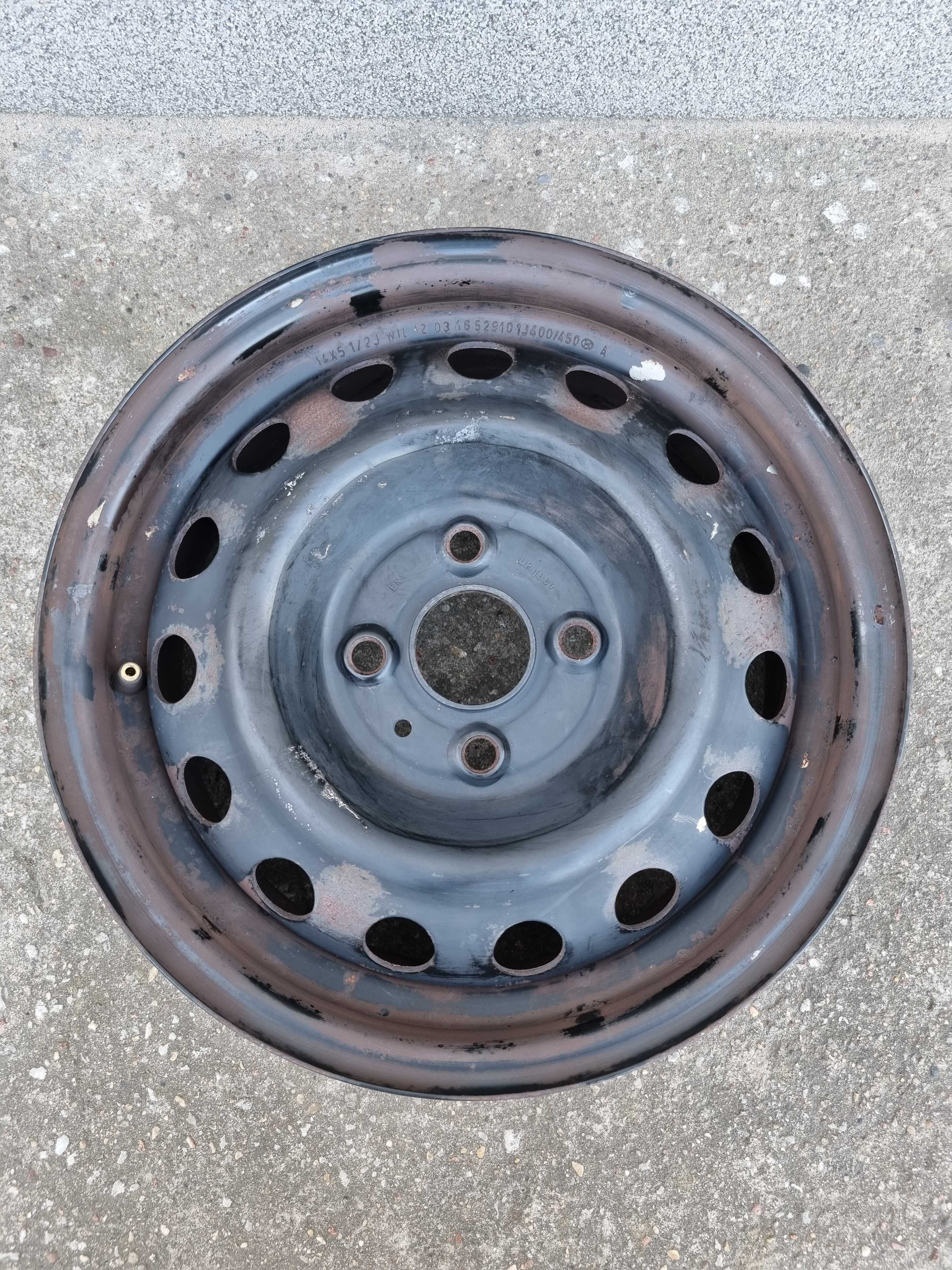 FELGA STALOWA 4x100 R14" 5,5Jx14 ET46 HYUNDAI i10 i20 KIA Picanto F133