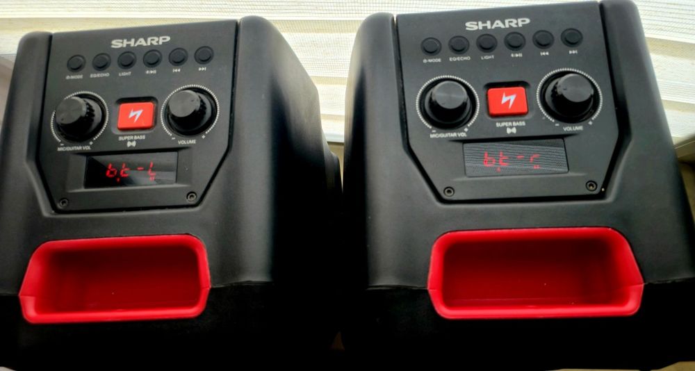 SHARP 929 Bluetooth 180WATT  głośniejszy niż głośnik JBL
