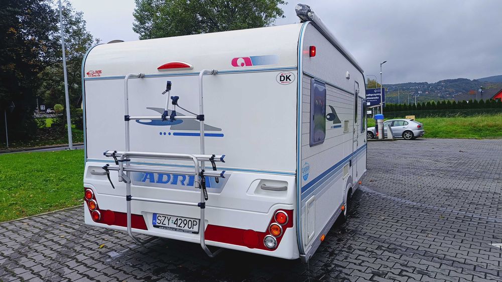 przyczepa kempingowa ADRIA 07r FULL WYPOSAŻONA campingowa  OKAZJA