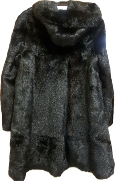 Норкова шуба (сурок) великого розміру. Ог-130