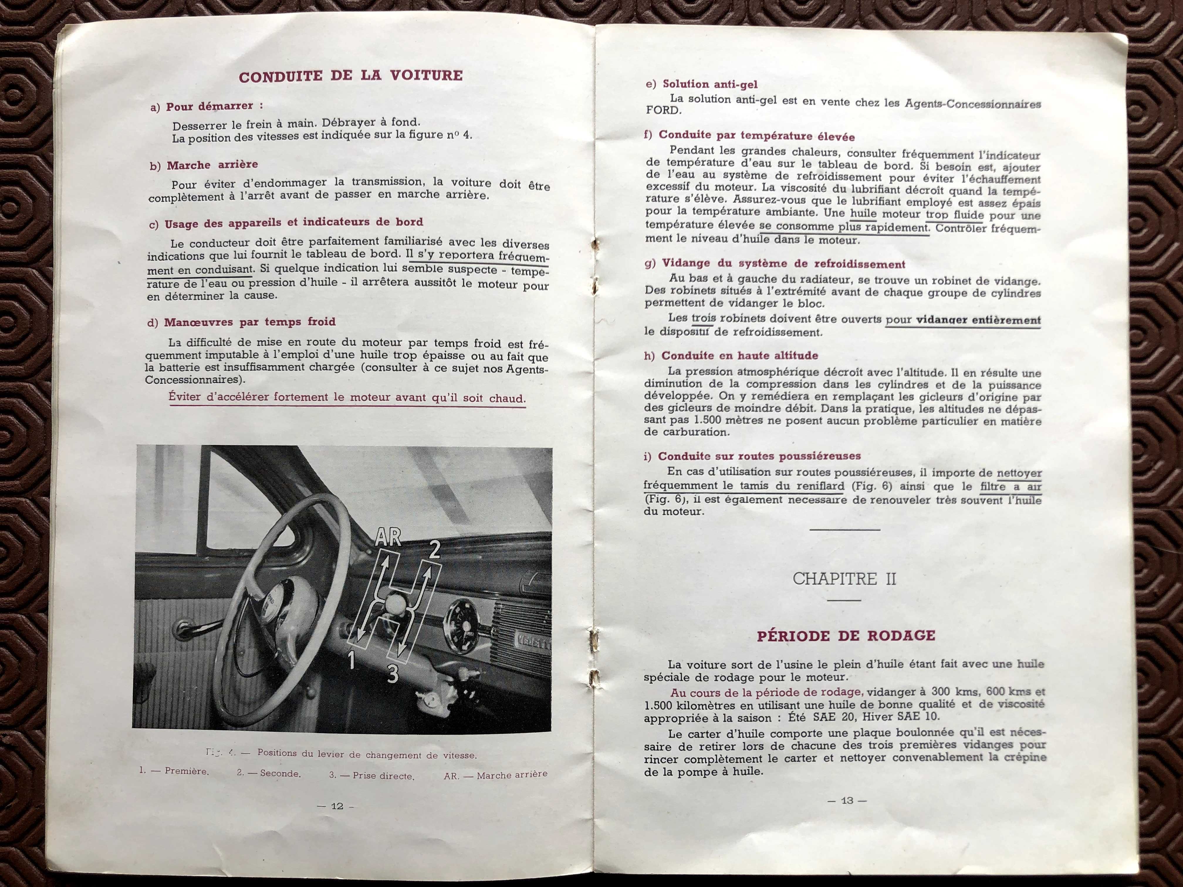 Livros Vintage Auto - Instruções e Manutenção