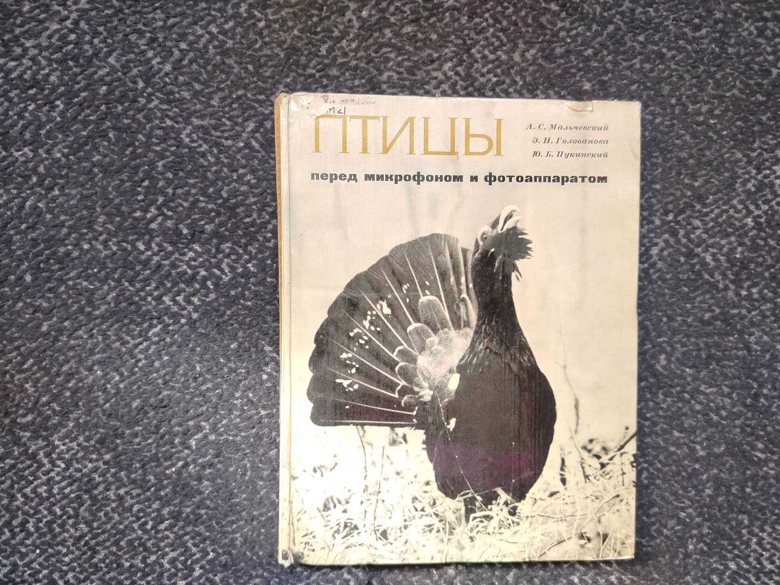 А.Мальчевский и др. Птицы перед микрофоном и фотоаппаратом. 1972г