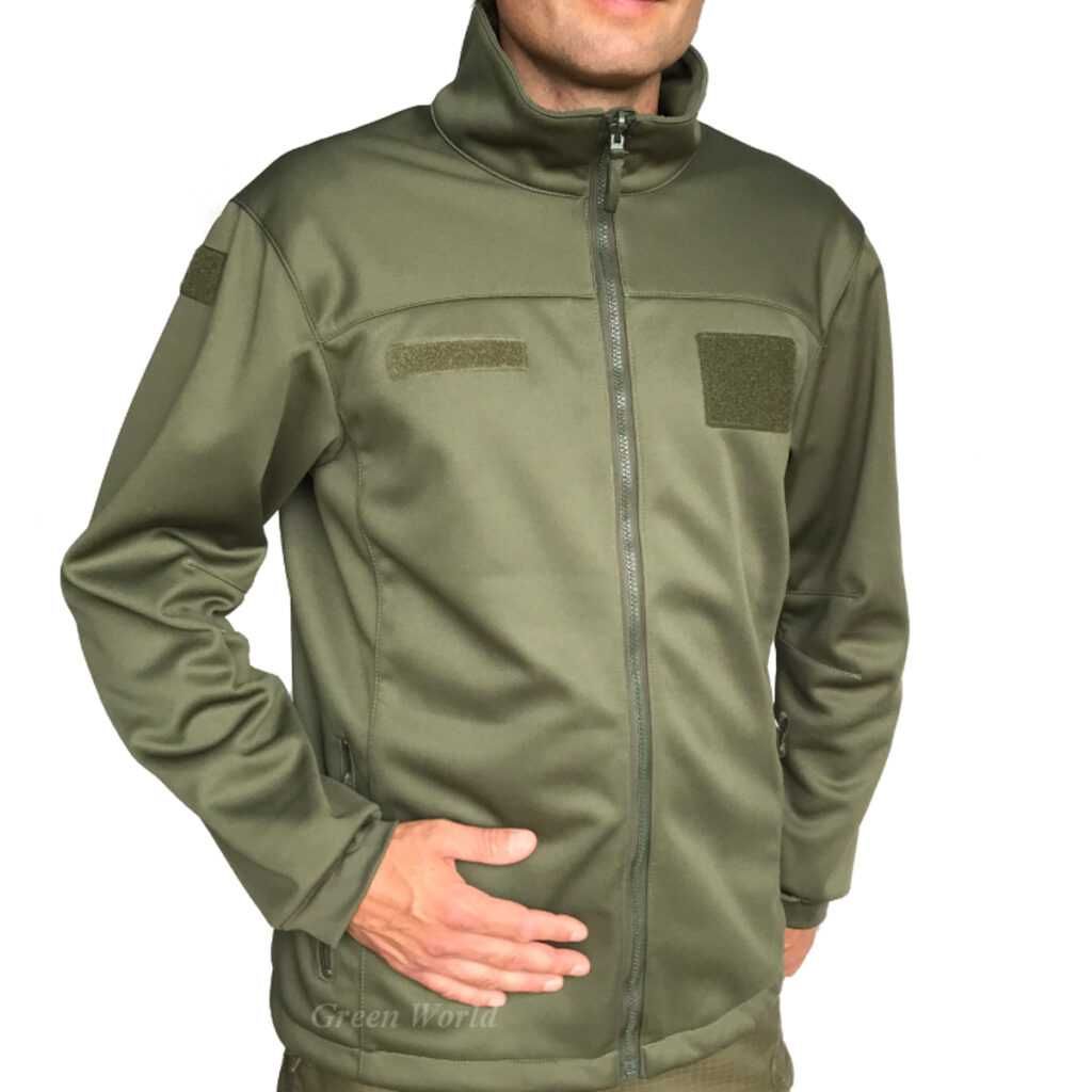 BLUZA wojskowa SOFTSHELL ocieplacz 128Z/MON 3XL/R