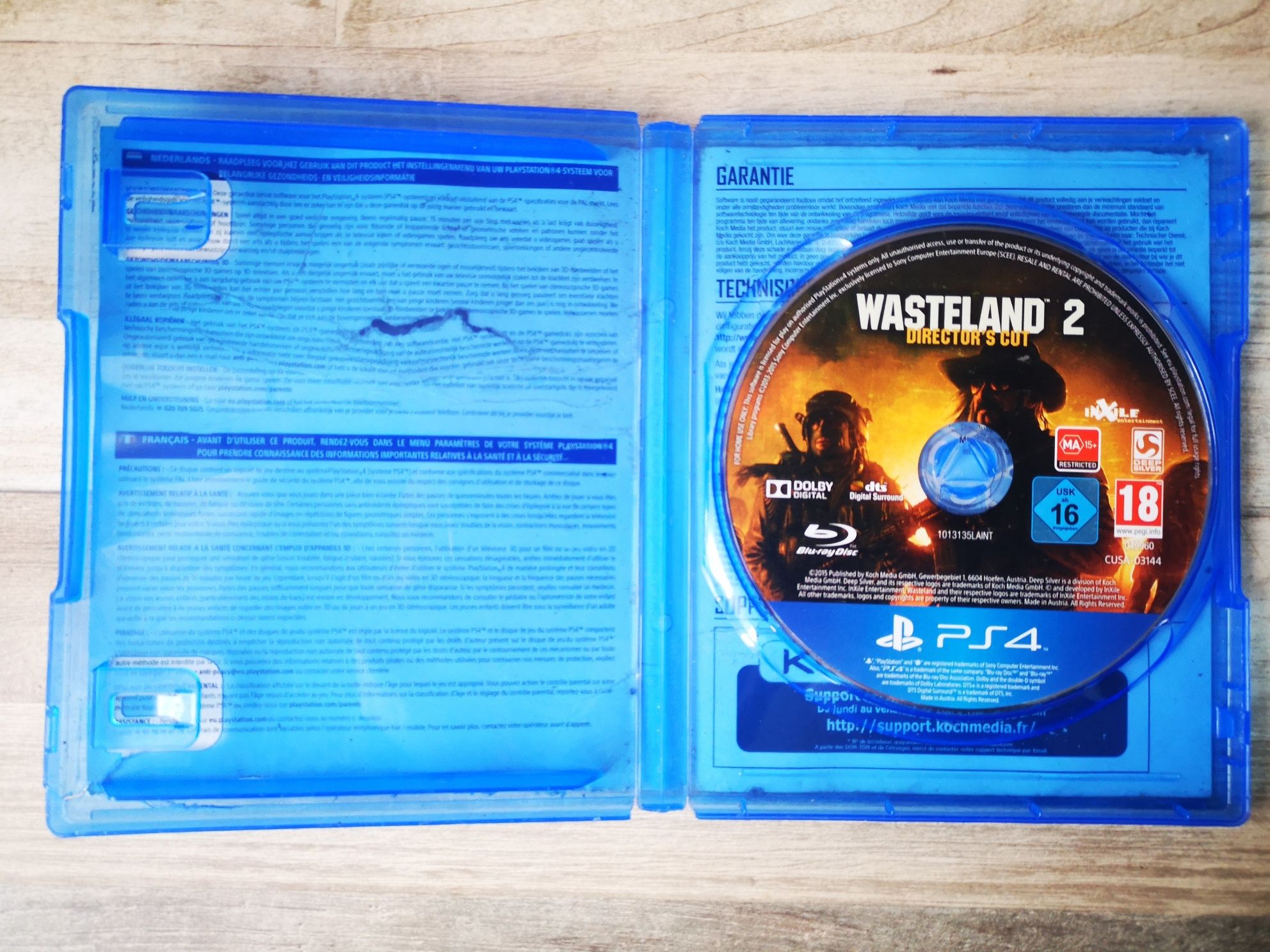 Gra Wasteland 2 Directors Cut cześć PS 4