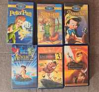 Cassetes VHS da Disney em alemão