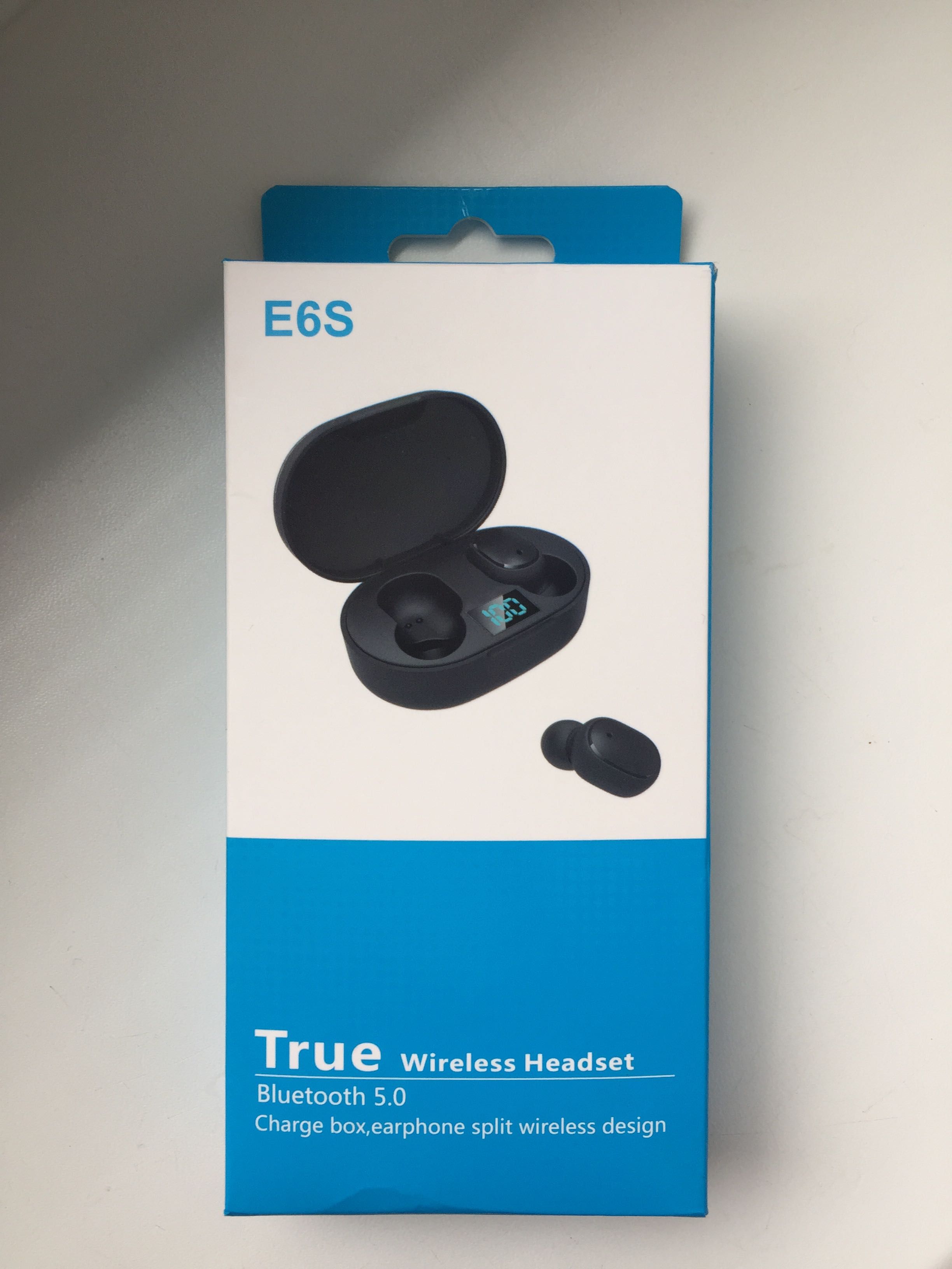 Беспроводные наушники e6s twн bluetooth 5,0